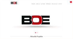 Desktop Screenshot of boe.at