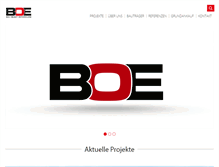 Tablet Screenshot of boe.at